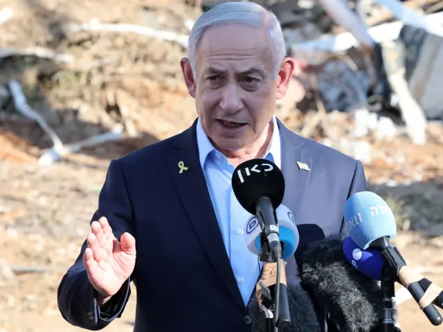 Benjamin Netanyahu.