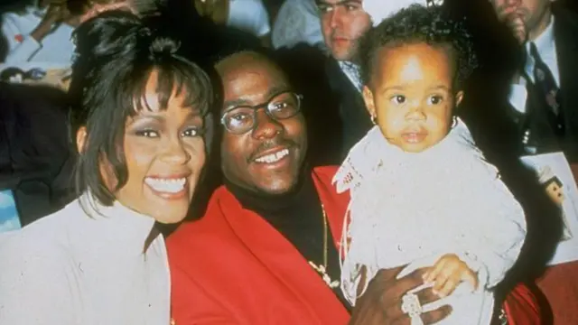 Whitney Houston y Bobby Brown