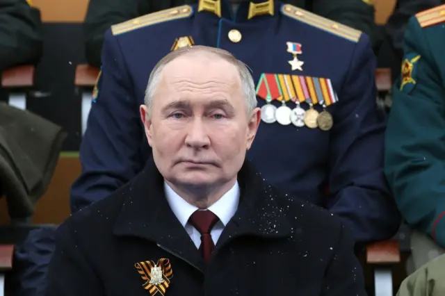 Vladimir Putin presidente de Rusia