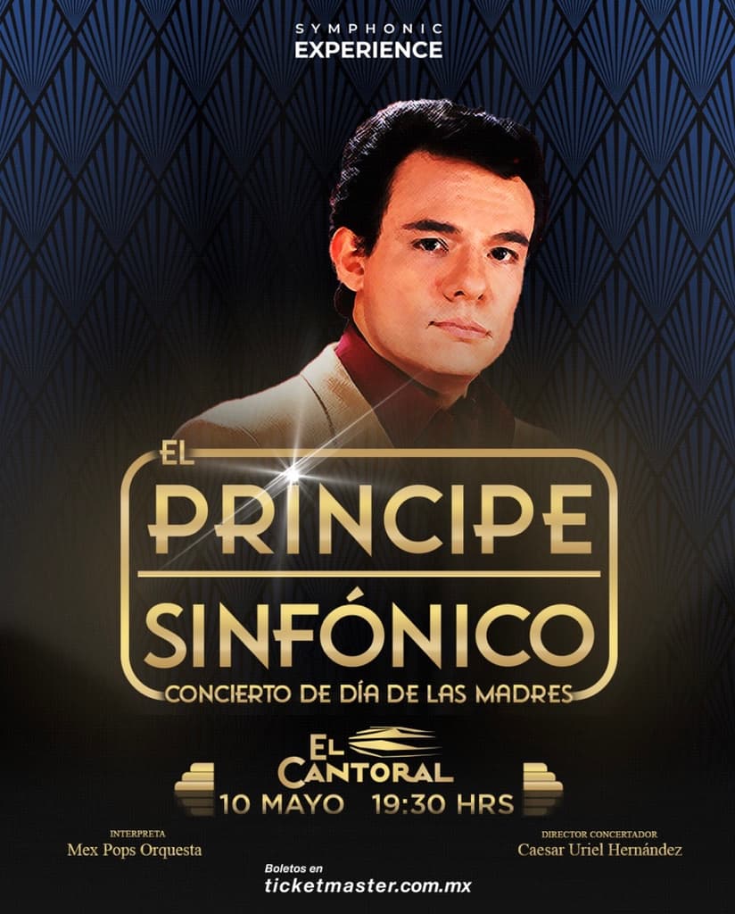 Este concierto sinfónico en honor a José José en El Cantoral es regalazo para el Día de las Madres | Foto: El Cantoral 