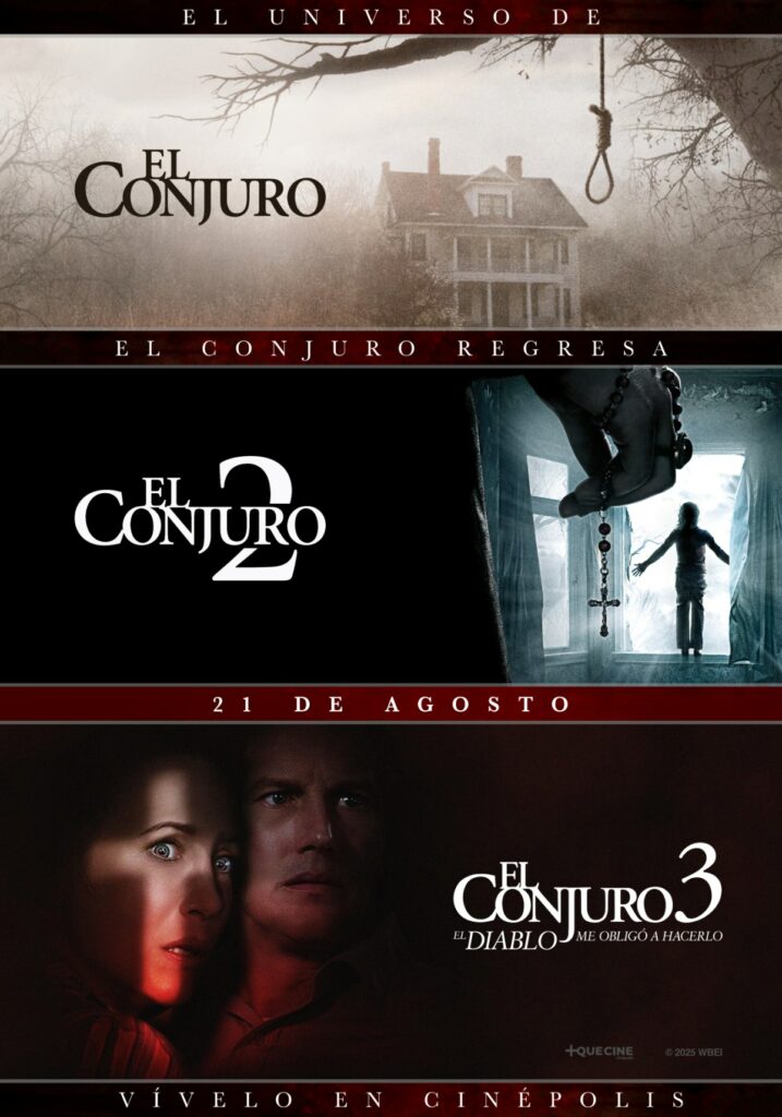 el conjuro trilogía poster