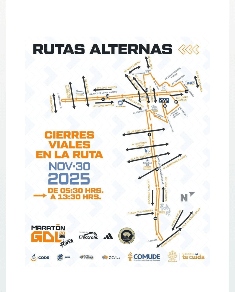 Se recomendó evitar los tramos del recorrido si no es necesario circular por la zona. ESPECIAL 