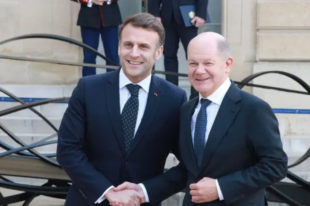 Macron y Scholz