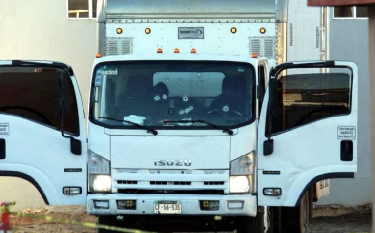 Chakin Valadez fue atacado a balazos dentro de su camión