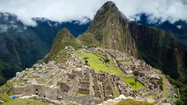 Vista de Machu Pichu.