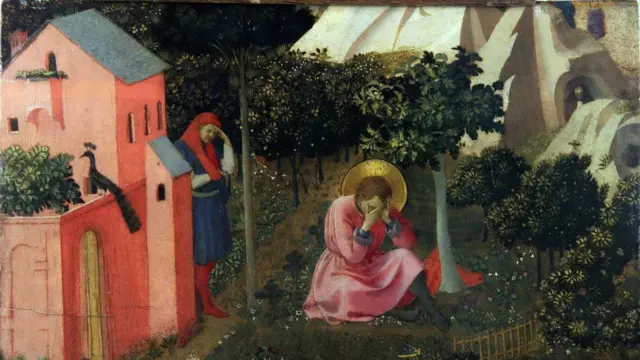La conversión de San Agustín, obra del artista Guido di Pietro, más conocido como Fra Angelico (ca. 1400-1455).