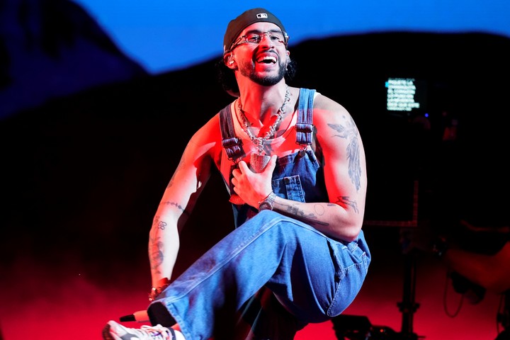 Bad Bunny acumula 27 nominaciones. Foto: AP.