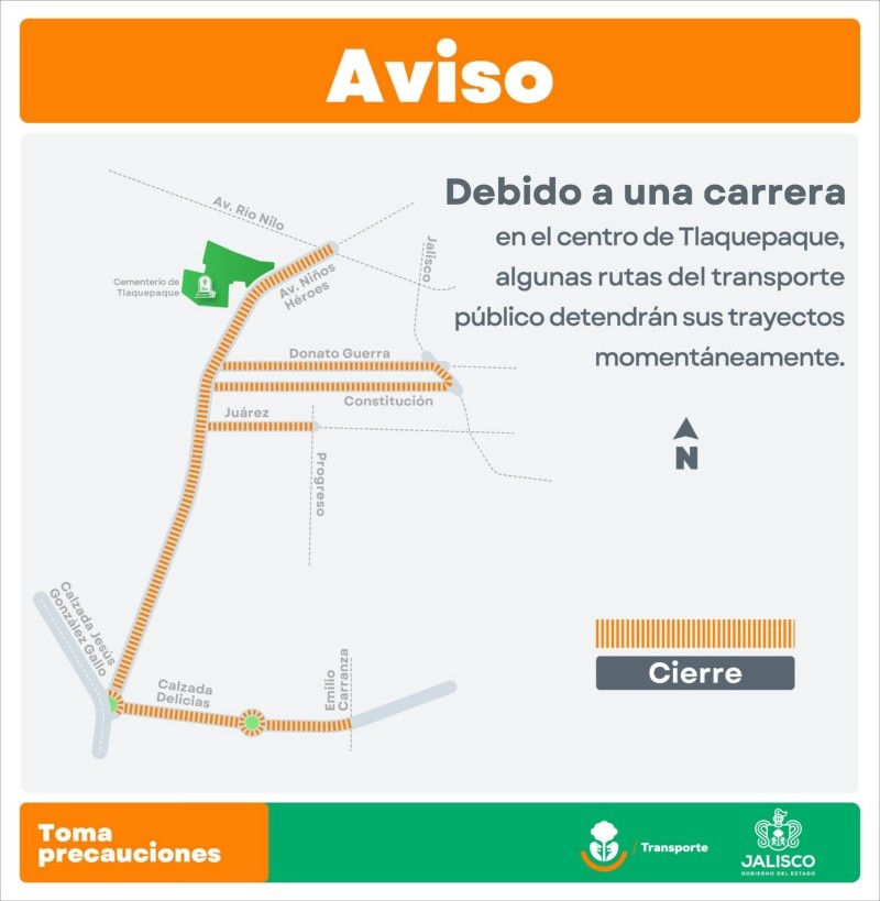 CORTESÍA/ Secretaría de Transporte de Jalisco