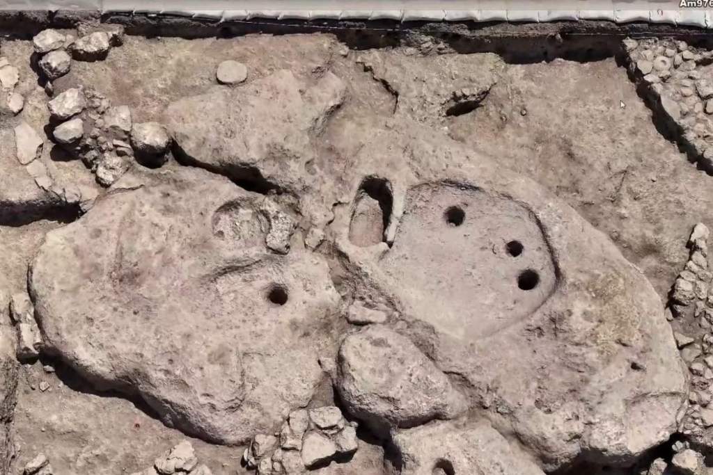 La prensa de vino hallada en Tel Megiddo, con unos 5.000 años de antigüedad, podría ser una de las más antiguas que se han descubierto en todo el mundo