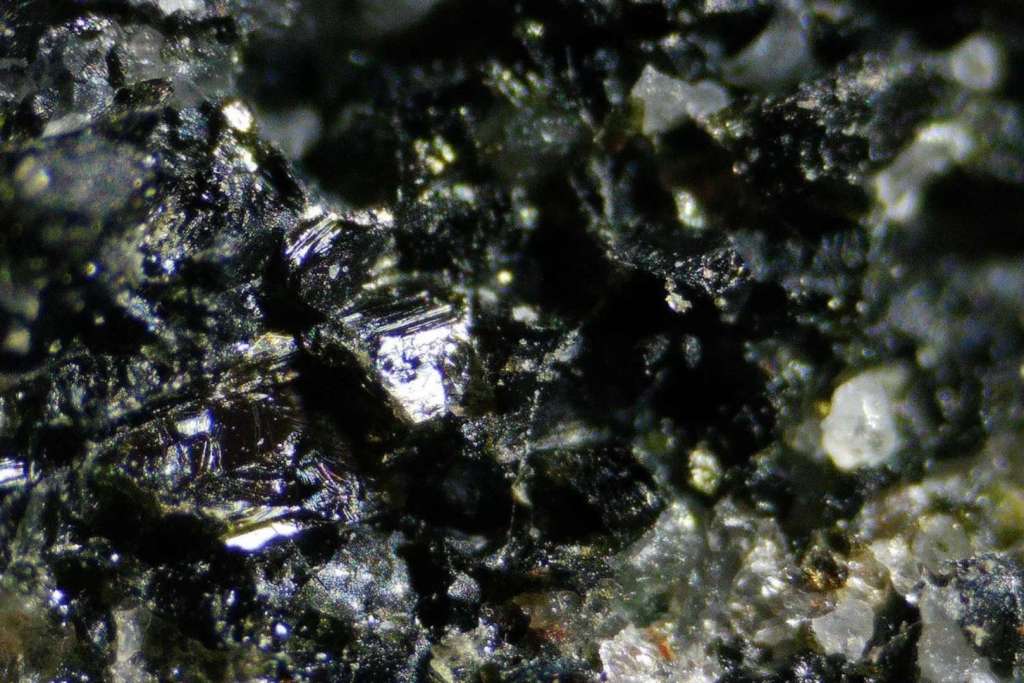 Una imagen en primer plano de las rocas del cinturón verde de Nuvvuagittuq, en Nunavik (Quebec, Canadá), cuya antigüedad se estima en 4.160 millones de años