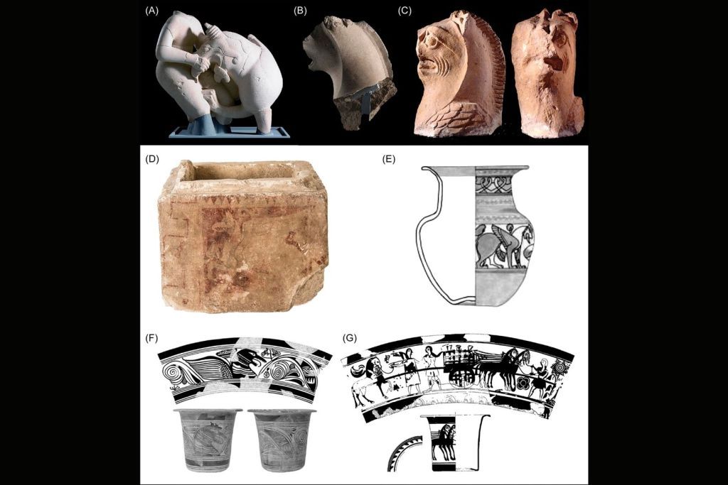 Comparativas destacadas con otras representaciones similares al relieve de El Cerrón