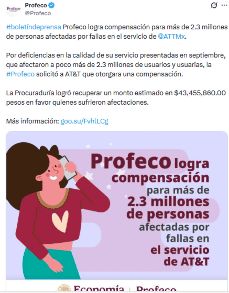 X/@profeco X/@profeco