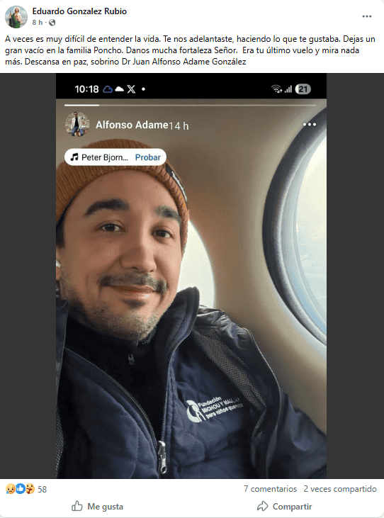 FACEBOOK / Eduardo Gonzalez Rubio 