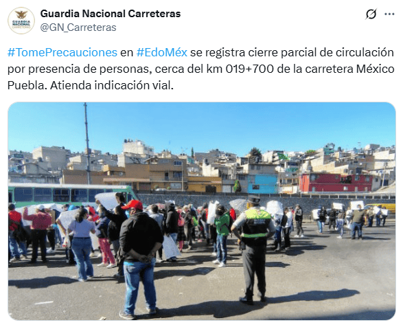 X / @GN_Carreteras X / @GN_Carreteras