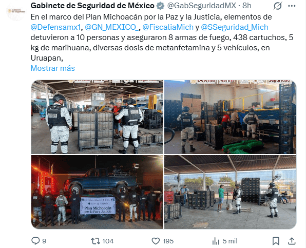 X / @GabSeguridadMX X / @GabSeguridadMX