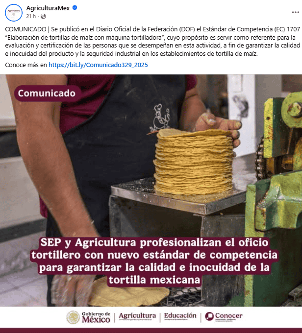 FACEBOOK / AgriculturaMex FACEBOOK / AgriculturaMex