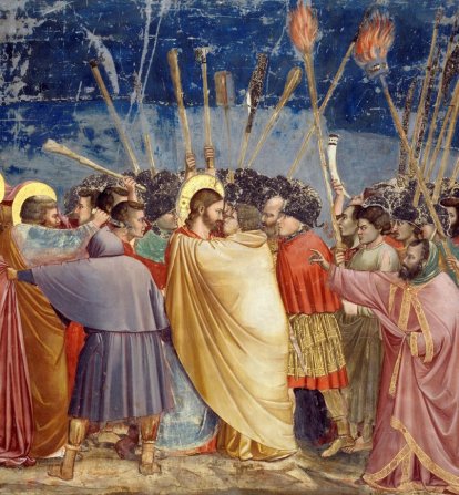 El beso de Judas, de Giotto