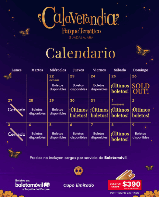 ESPECIAL / IG / @calaverandia ESPECIAL / IG / @calaverandia