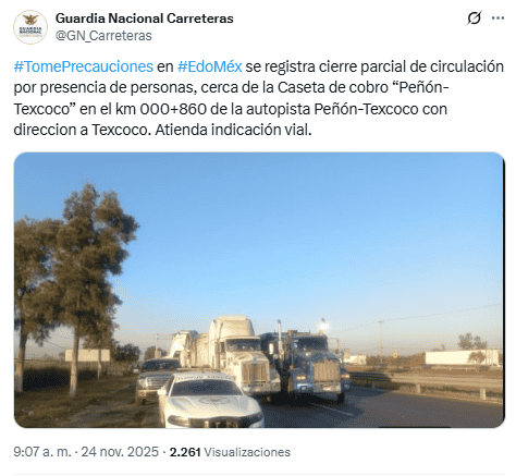 X / @GN_Carreteras X / @GN_Carreteras