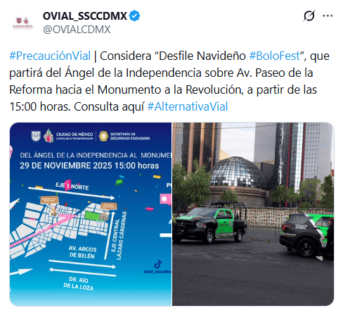 X / @OVIALCDMX X / @OVIALCDMX