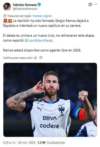 X / @FabrizioRomano X / @FabrizioRomano