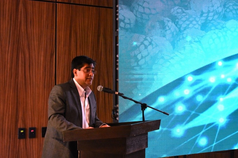 En la inauguración también participó el secretario de Gestión Integral del Agua de Jalisco, Ernesto Marroquín Álvarez, quien subrayó la relevancia del agua en la producción del tequila. ESPECIAL 