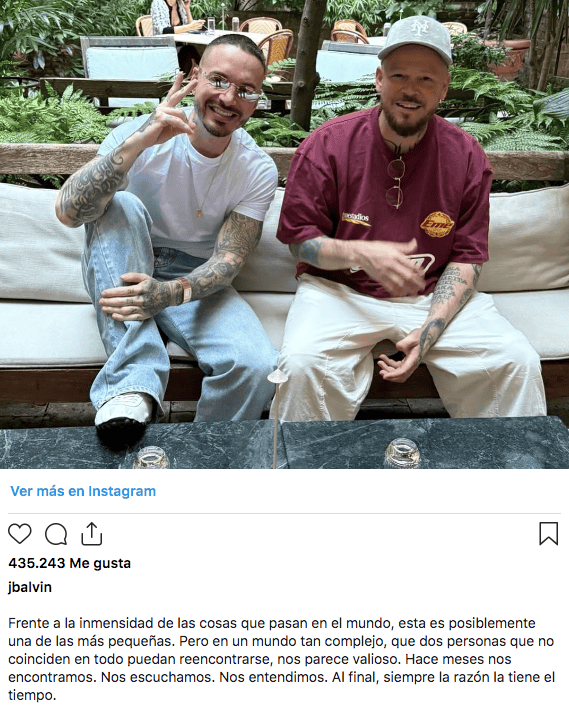  INSTAGRAM / J BALVIN
