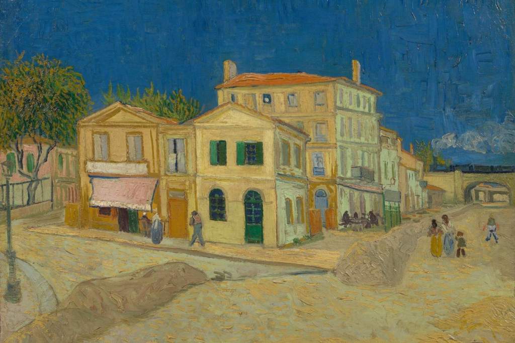 Vincent van Gogh, La Casa Amarilla, 1888. Fuente: Vincent van Gogh Foundation