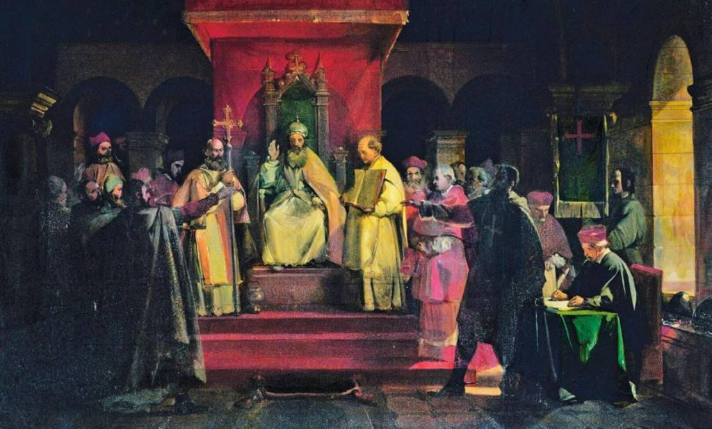 En 1129 se celebró el concilio de Troyes, donde el papa Honorio II reconoció al Temple.