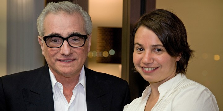 Martin Scorsese y Celina Murga trabajan juntos desde 2008, con una beca de la Fundación Rolex a jóvenes artistas.