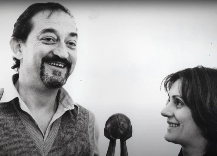 Ariel Bufano y Adelaida Mangani. Un amor furtivo e intenso.