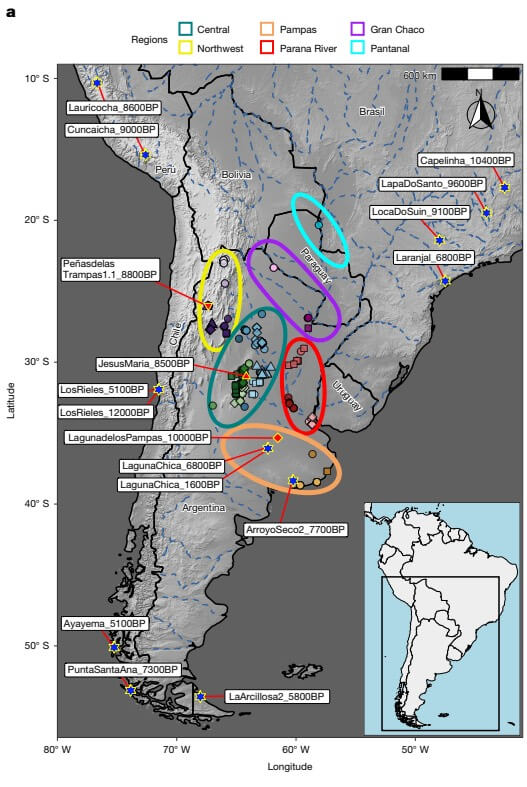 Los investigadores analizaron ADN de 238 individuos que vivieron en la región en los últimos 10.000 años.