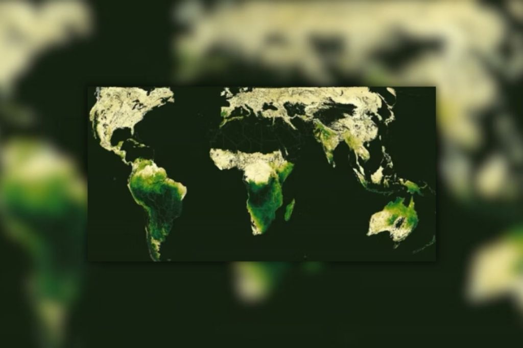 La media de los ciclos de crecimiento estacional de los ecosistemas terrestres del planeta, calculada a partir de dos décadas de imágenes de satélite