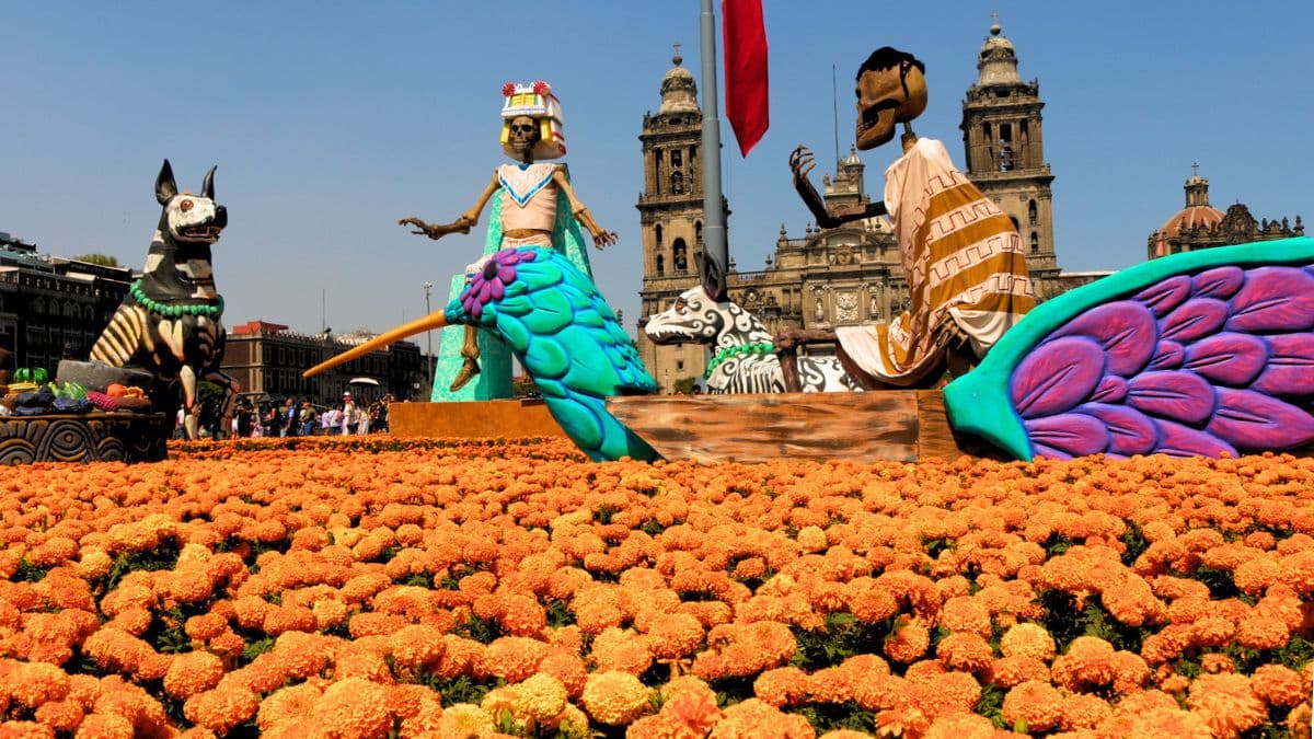 Disfruta de la Ofrenda Monumental en la CDMX.