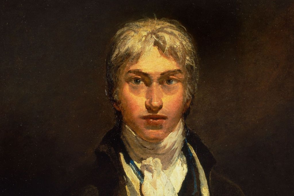 Autorretrato de Joseph Mallord William Turner, alrededor de 1799