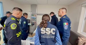 La SSC-CdMx dio a conocer que fueron dados de alta 26 policías hospitalizados que resultaron lesionados durante la marcha de la