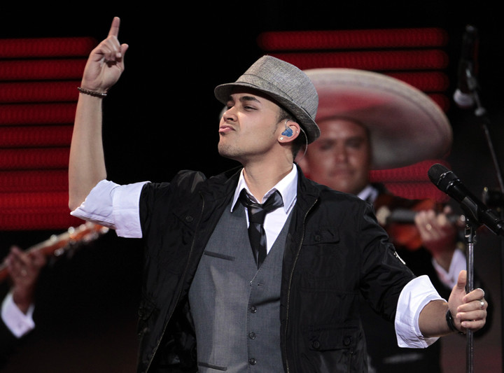 Prince Royce en los inicios de su carrera, en el festival de Vina del Mar de 2012. Foto: AP 