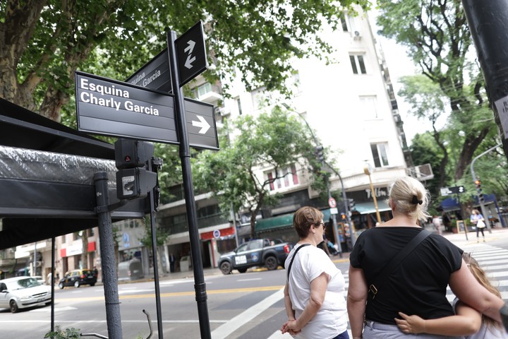 Esquina Charly García. Foto: Francisco Loureiro 