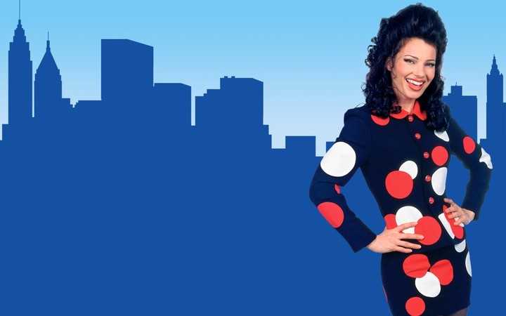 Fran Drescher en su papel emblemático: su niñera dio vuelva al mundo con versiones en muchos países (incluída la Argentina) y ahora está en Netflix.