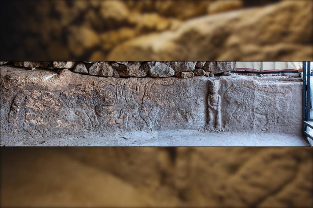 El relieve descubierto en Sayburç