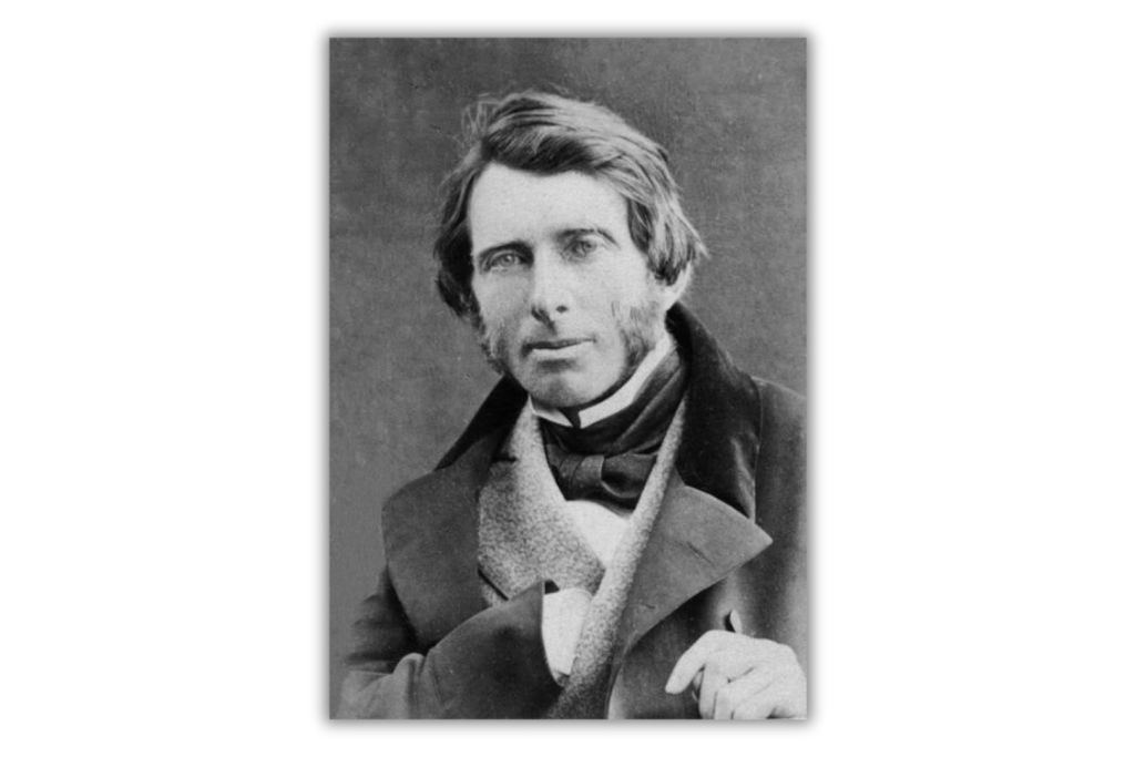 John Ruskin, el polímata inglés al que, en un principio, se atribuyó erróneamente la autoría de la obra