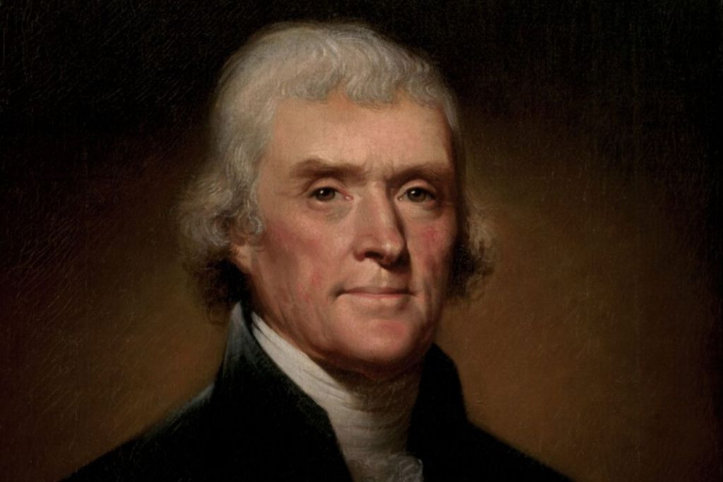 Retrato de Thomas Jefferson