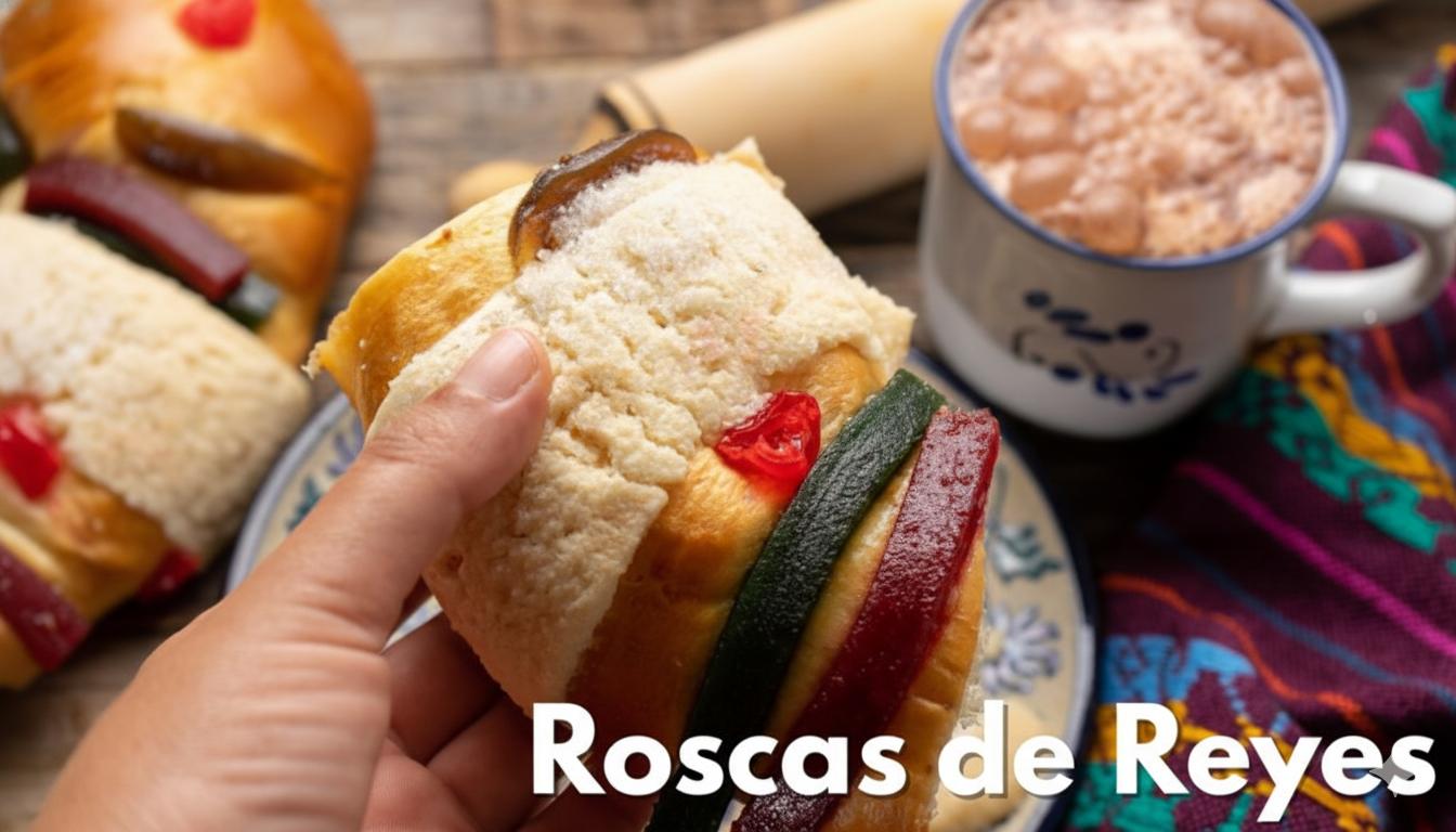 Prueba deliciosas Roscas de Reyes a buen precio en la CDMX.
