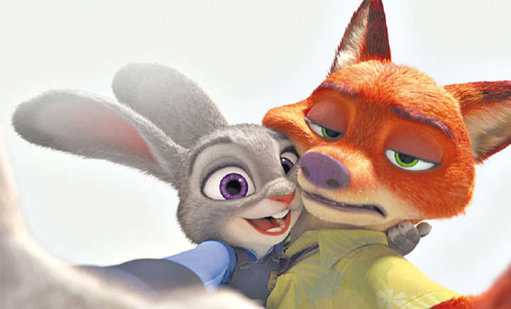 Judy Hopps y Nick Wilde, la conejita y el zorro vuelven, 9 años después. 