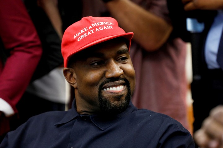 Kanye West perdió fanáticos por apoyar públicamente a Trump, Foto: REUTERS