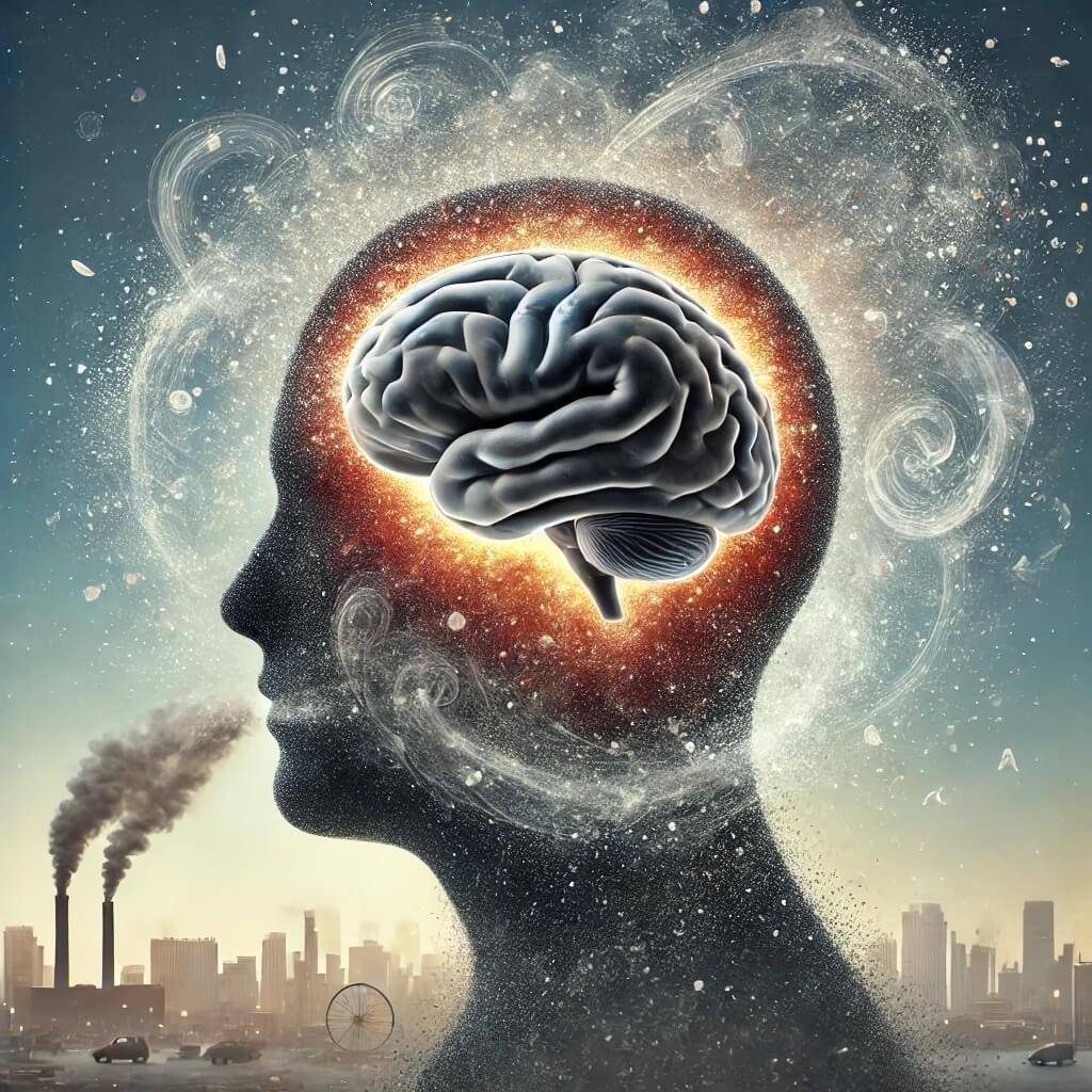 cerebro y contaminación ambiental.