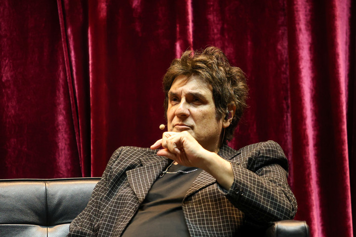 Diego Arnedo, bajista y cofundador del grupo Divididos junto a Mollo en 1988. Foto: Antonio Becerra