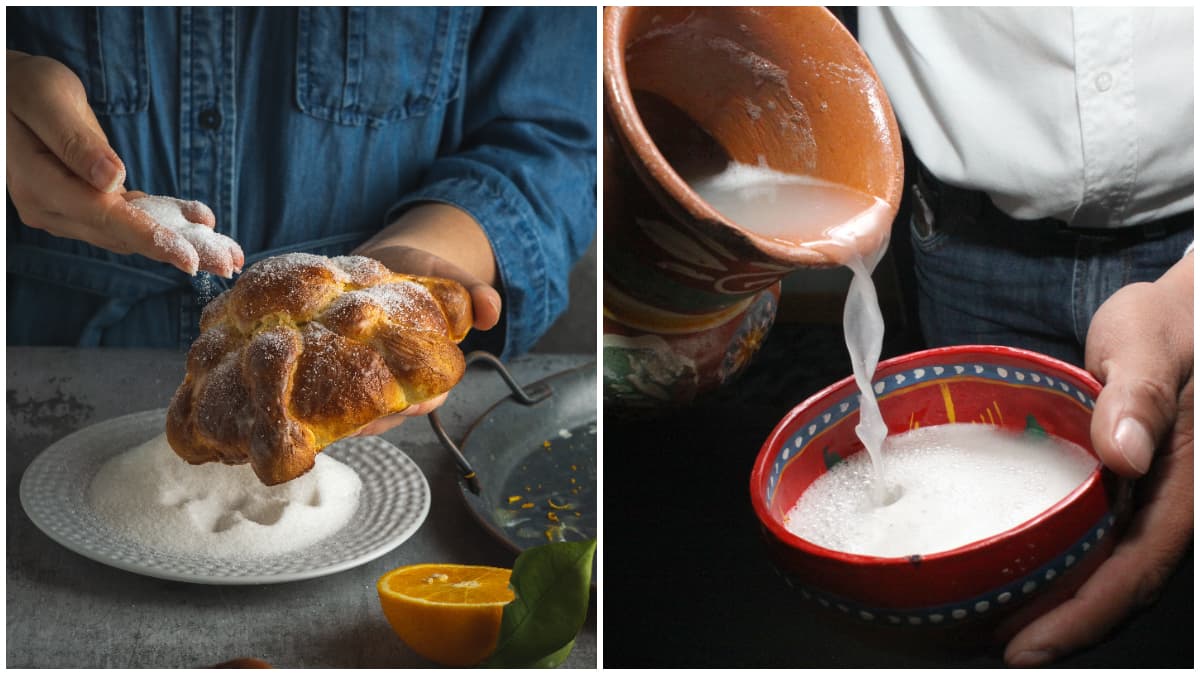 Taller de pan de muerto con pulque en la cdmx