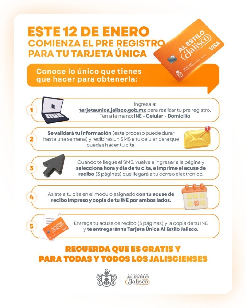 Para recogerla, asiste a tu cita en el módulo asignado con tu acuse de recibo impreso y copia de tu INE por ambos lados. ESPECIAL 