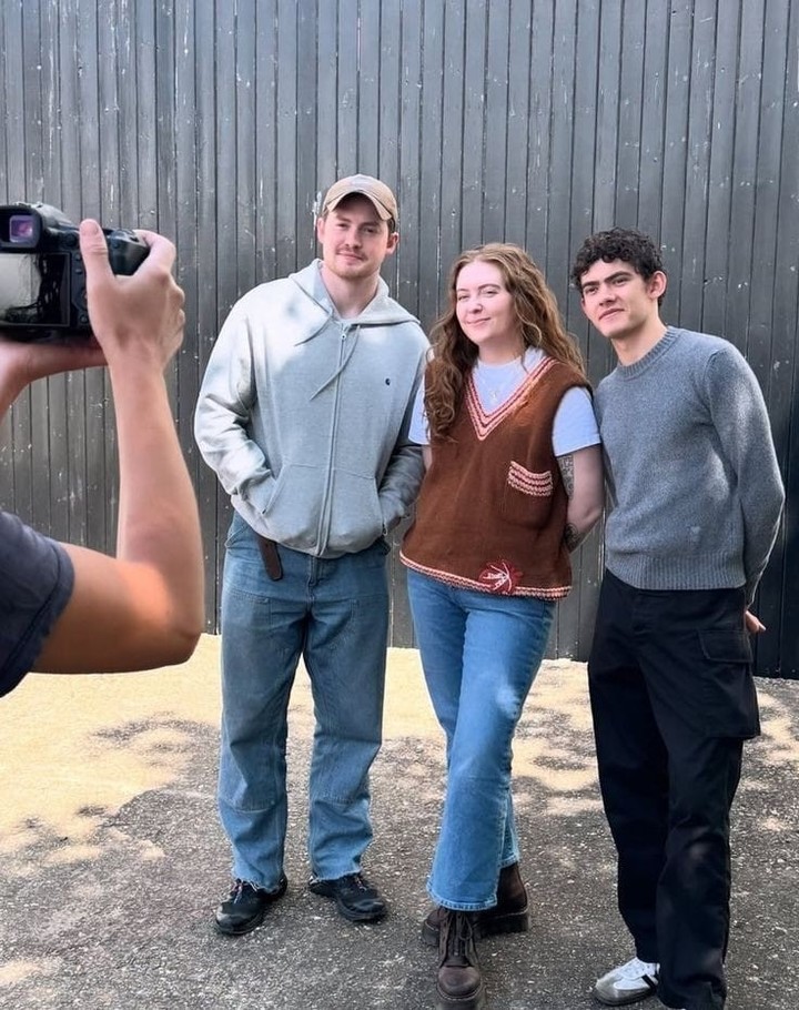 Joe Locke y Kit Connor encabezaron el equipo de productores ejecutivos en Heartstopper junto a Alice Oseman. Foto: Instagram